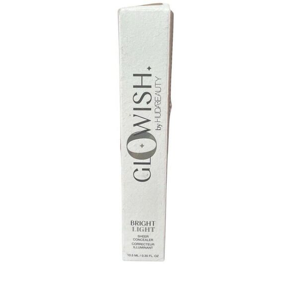 GloWish 12 By HUDA BEAUTY Bright Light Sheer Concealer 12 Rich 0.35oz - Picture 1 of 12